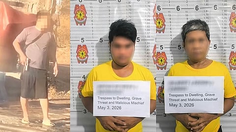 2 men in viral gun-toting video nabbed