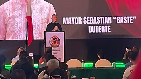 Baste Duterte commends 2 Cebu lawmakers over VP Sara impeachment stance