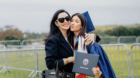 Ruffa celebrates daughter Lorin’s US graduation
