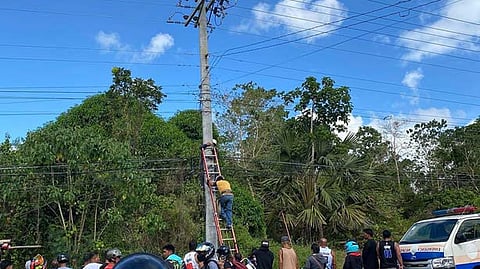 Lineman sa Bohol nakuryentehan, patay