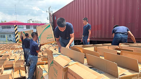P80M nga balor nga smuggled nga sigarilyo nasakmit sa PCG