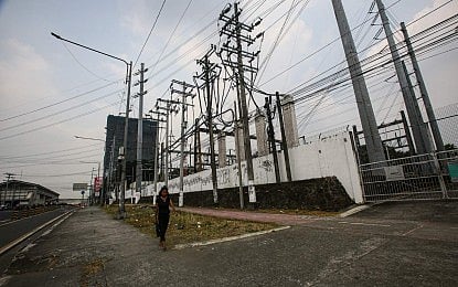 HIGH DEMAND. The Manila Electric Co. substation along Commonwealth Avenue in Diliman, Quezon City on May 14, 2026. The Luzon and Visayas power grids returned to normal operations after red and yellow alerts were lifted, the National Grid Corp. of the Philippines said on Saturday (May 16). (PNA photo by Joan Bondoc)