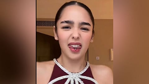 Why did Andrea get her tongue pierced?