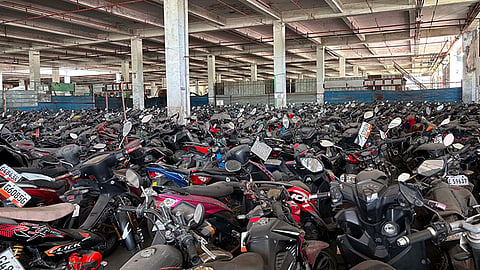 2K ka motor na-impound ipasubasta