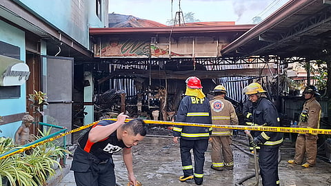 German national, nakalas sa sunog