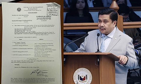 Jinggoy Estrada ordered arrested for plunder