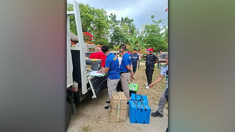 Protected wildlife seized from Cebu resort