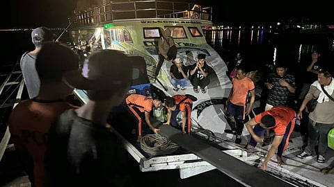PCG, partner agencies rescue 63 people from drifting motor boat