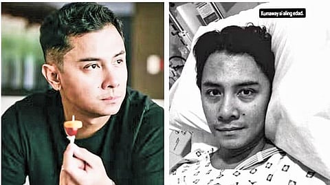 JC Santos migawas na sa ospital apan…