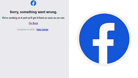 Users report Facebook outage