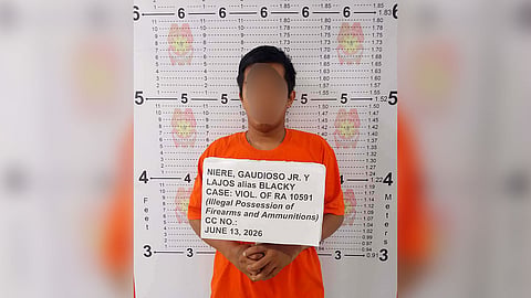 ‘Bad boy’ sa Dalaguete, sikop sa pagtinir og armas