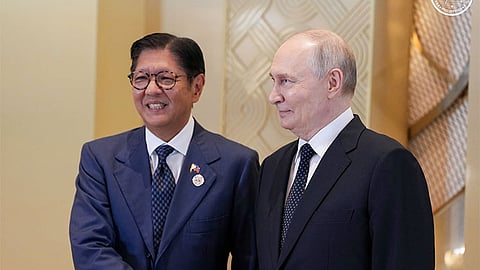 Marcos, Putin discuss expanding cooperation in trade, energy, food security