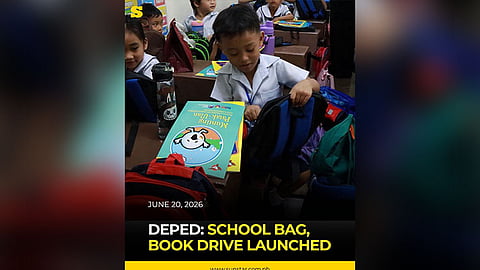 DepEd naghatag og libreng mga libro, school supplies