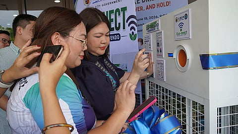 Iloilo City launches Eco-nnect Bottle-to-Wifi Vendo machine
