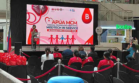 Mapúa Malayan Colleges Mindanao partners with the Philippine Red Cross for its first voluntary bloodletting drive at SM City Davao.