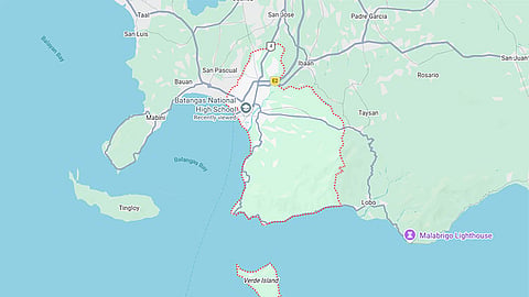 Batangas map