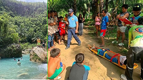 Sakristan nga naligo sa sapa nalumos, patay