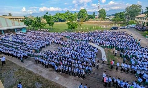 SAFE SCHOOLS. Students of the Dumaguete National High School in Dumaguete City, Negros Oriental, attend the first day of classes on June 8, 2026. Senate President Sherwin Gatchalian on Wednesday (July 1) renewed his call to ban the use of smartphones and other electronic devices during class hours in both public and private schools amid a rise in violent incidents in schools. (Photo courtesy of the DepEd Dumaguete City Division)