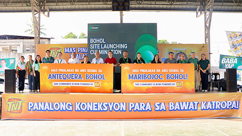 11 bag-ong cell sites gi-activate sa Maribojoc,Antequera sa Bohol