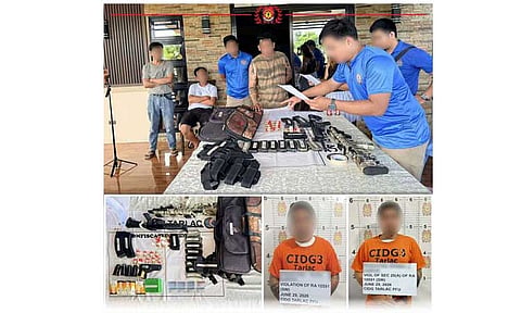 CIDG arrests siblings
for firearm possession