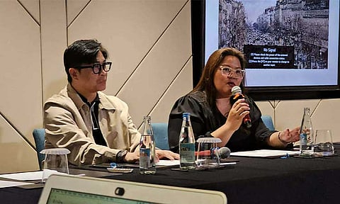 Angeles City Vice Mayor Amos Rivera and Councilor Jeselle Dayrit discussed with members of the Pampanga Press Club the city government’s programs during a media forum dubbed KapiHann at Swissotel Clark on Wednesday. Photo by Chris Navarro