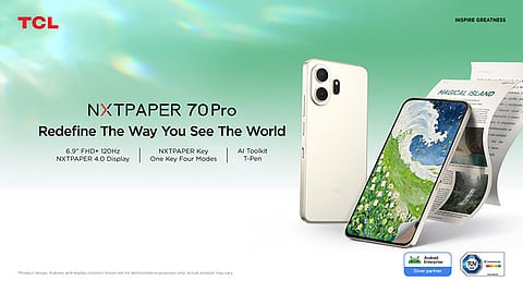 TCL reinvents the mobile experience with the launch of its NXTPAPER smartphone series