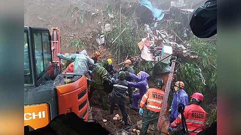 DepEd nagbangutan sa pagkamatay sa 5 ka tinun-an sa landslide sa Baguio
