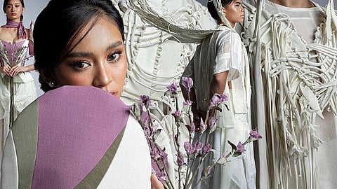 A fragrant hymn for a broken king: Cebuana designer's new collection draws from Psalm 51