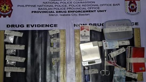 Basilan cops nabbed 1; seized shabu, explosive, firearm