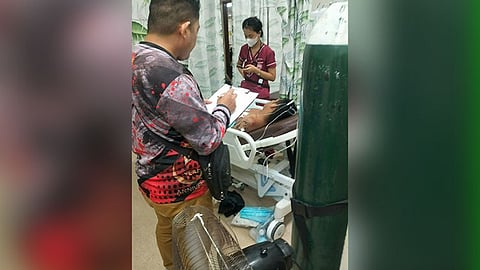 Text message sa construction worker nabasahan, gidunggab