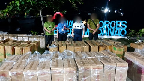 Navy nabs 24, seizes P170.1-M smuggled cigarettes