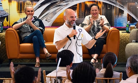TP Group CEO Jorge Amar leads the celebration of TP Philippines’ ninth consecutive Great Place to Work certification, marking the company’s 30 years of operations in the country.