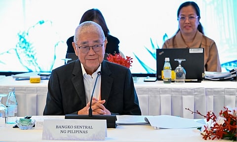 Bangko Sentral ng Pilipinas Governor Eli M. Remolona, Jr. participates in the discussions of the Executives' Meeting of East Asia-Pacific Central Banks (EMEAP) Governors on July 23, 2026, in Singapore.