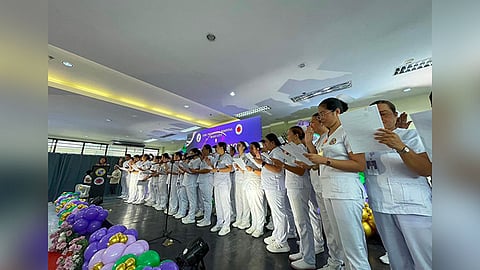 80 healthcare professionals sa Bogo Provincial Hospital, nanumpa na