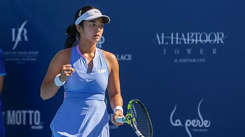 Eala nag-training kauban si Williams