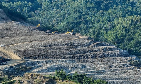 Aerial view of the Binaliw Landfill in Cebu City on August 24, 2026, following the Department of Environment and Natural Resources (DENR) 7’s full lifting of the cease and desist order (CDO) on the facility.