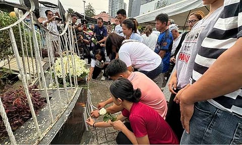 A DECADE SINCE THE TRAGEDY. Prayers, flowers, and candles were offered by families and survivors to the memorial of the 15 Dabawenyos who fell victim to the Roxas Night Market bombing on Wednesday, September 2, 2026, along Roxas Avenue. The City Government of Davao, led by Mayor Sebastian Duterte and Vice Mayor Rodrigo Duterte II, commemorated the 10th anniversary of the tragic incident that occurred on September 2, 2016, which claimed 15 lives and injuring 68 others.