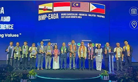 BIMP-EAGA CONFERENCE. Philippine and regional delegates pose during the 3rd BIMP-Eaga Trade, Investment and Halal Industry Conference Sept. 2, 2026, at the Sabah International Convention Centre in Kota Kinabalu, Malaysia. The conference brought together government and business leaders from Brunei Darussalam, Indonesia, Malaysia and the Philippines to explore trade and investment opportunities in the Halal industry.