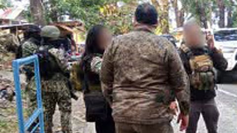 MILF convoy stopped for verification, safely escorted back to place of origin