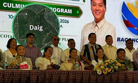 Cotabato guv thanks Davsur guv, vice guv for 'giving up' Tulunan barangay