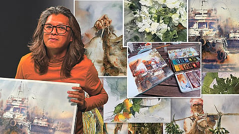 Finding his way back: The artist leading Cebu’s Watercolor Society