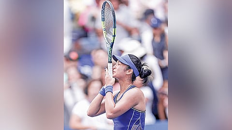 Eala padayon sa pagsidlak sa US Open