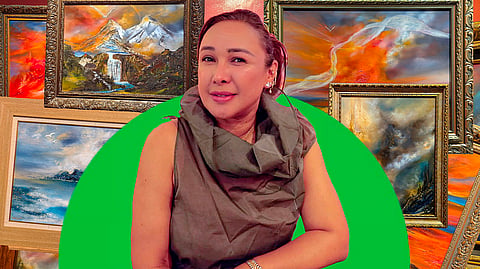 Where light pushes back the dark: Tatz Lee's prayer on canvas