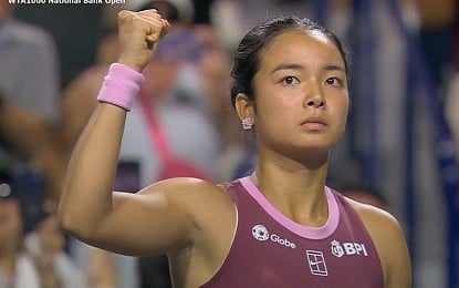 Tennis star Alexandra Eala (File photo)