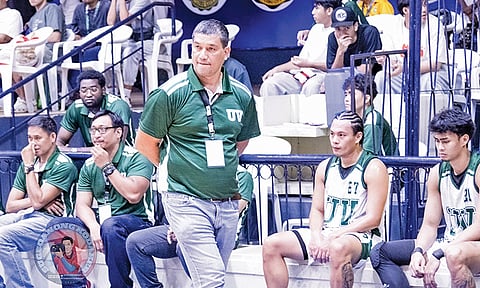 Green Lancers Head Coach Gary Cortes /
