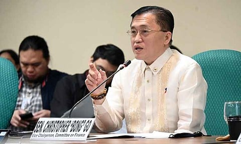 Senator Christopher “Bong” Go.