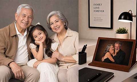 Say cheese with your grandparents at Great Image to capture those million-dollar smiles!