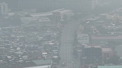 Air quality in Metro Cebu worsens amid haze. Photo taken on Saturday, September 19, 2026. (Juan Carlo de Vela)
