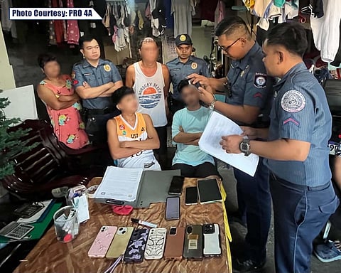 BATANGAS. Two siblings were identified as being involved in a series of online threats in schools in Batangas since August.