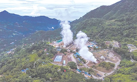 POWERING THE VISAYAS. The Palinpinon Geothermal Power Plant in Valencia, Negros Oriental harnesses geothermal steam to generate renewable electricity for the Visayas grid. The plant is set to undergo modernization that will raise its capacity by 13.5 megawatts to 126 MW. /